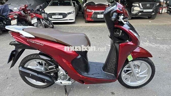 Honda Vision 2024 9 chủ bstp  màu Đỏ Mới