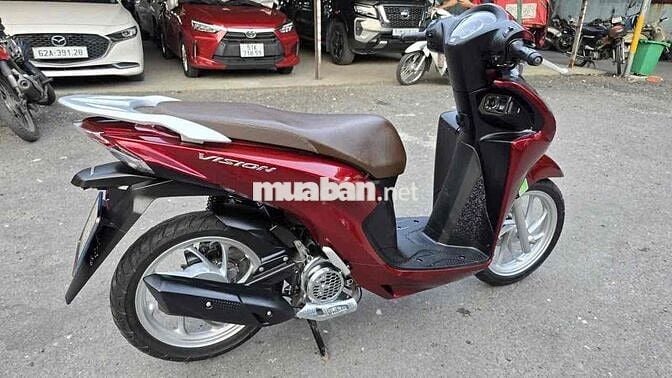 Honda Vision 2024 9 chủ bstp  màu Đỏ Mới