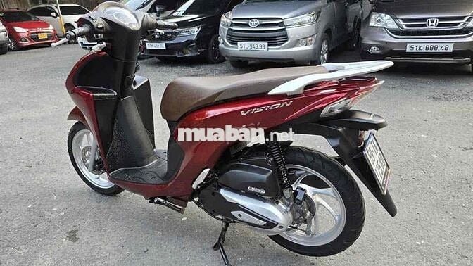 Honda Vision 2024 9 chủ bstp  màu Đỏ Mới