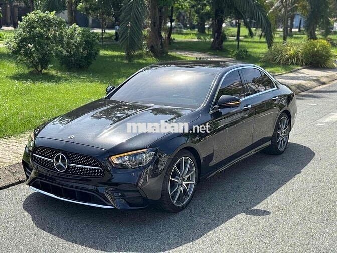 Mercedes-Benz E300 AMG 2022 Đen 16666 km
