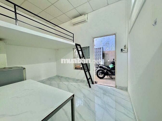 Phòng studio full nội thất gần chợ Hạnh thông tây giá rẻ