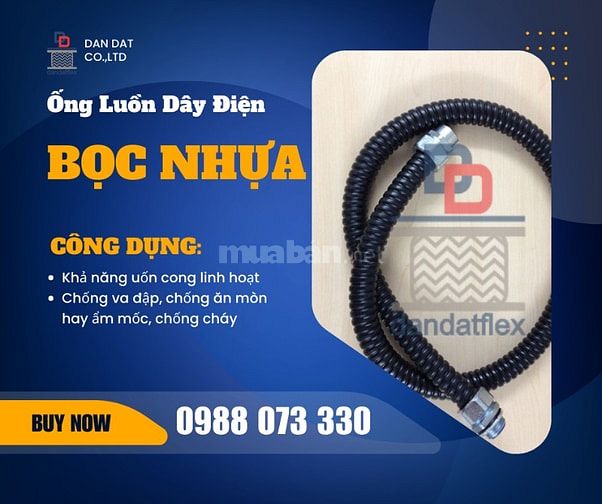 Ống Ruột Gà Inox, Ống Ruột Gà Bọc Lưới, Ống Luồn Dây Điện Bọc Nhựa Pvc