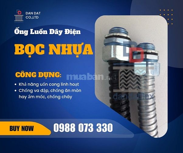Ống Ruột Gà Inox, Ống Ruột Gà Bọc Lưới, Ống Luồn Dây Điện Bọc Nhựa Pvc
