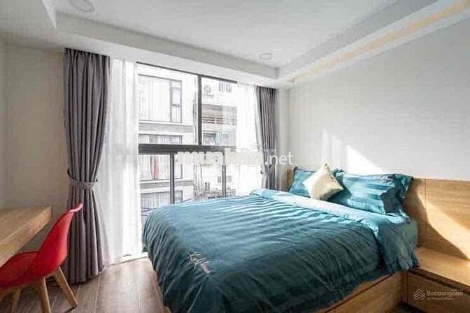 Cho thuê căn hộ 1PN quận 1 Trần Hưng Đạo full nội thất cửa sổ thoáng