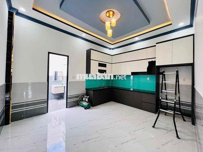 Bán nhà mặt tiền đường Đoàn Văn Diệu. cách chợ Bình Chánh 15p