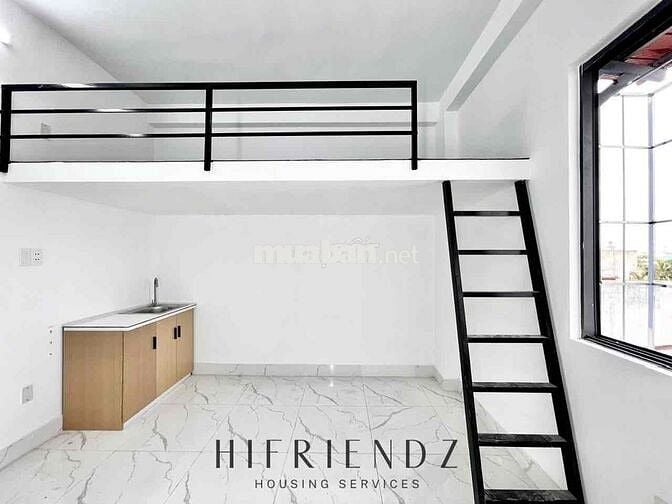 Phòng duplex cửa sổ trời siêu rộng, mới xây full nội thất gần bốn xã