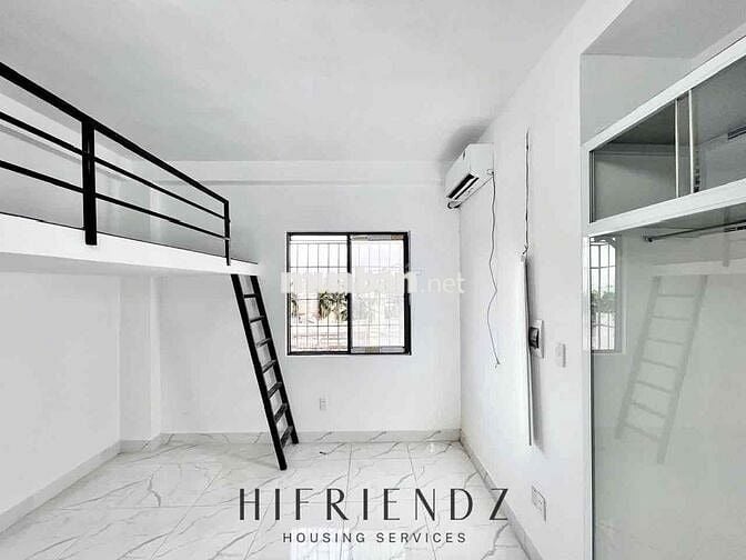 Phòng duplex cửa sổ trời siêu rộng, mới xây full nội thất gần bốn xã