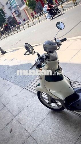 mio Claccio ghi đông trần xe thái  màu trắng xanh