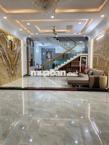 Cho thuê nhà 1T2L mới 100%, (4 phòng ngủ), KDC VIP Hoá An, Đồng Nai