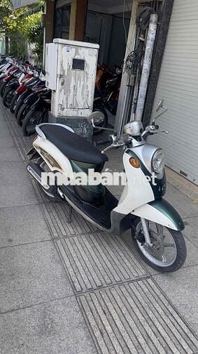 mio Claccio ghi đông trần xe thái  màu trắng xanh