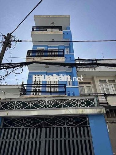 HXH oto thông Nguyễn Văn Dung, p6, 4x18, 4 tầng, Đông-Bắc, 8.8tỷ