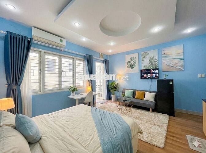 Phòng 6tr5 như này có ban công, đầy đủ tiện nghi ngay quận 7