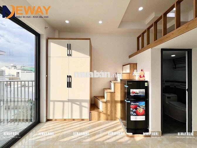 CĂN HỘ DỊCH VỤ MỚI XÂY BANCON THOÁNG MÁT NGAY LÊ VĂN QUỚI