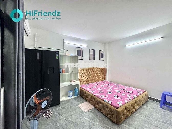 Studio bancol tách bếp full nội thất mới CHỈ TÍNH ĐIỆN NƯỚC CÒN LẠI FR