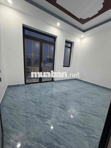 bán nhà ngay gần ngã 3 tân kim bình chánh QL 50 nhà 2 lầu