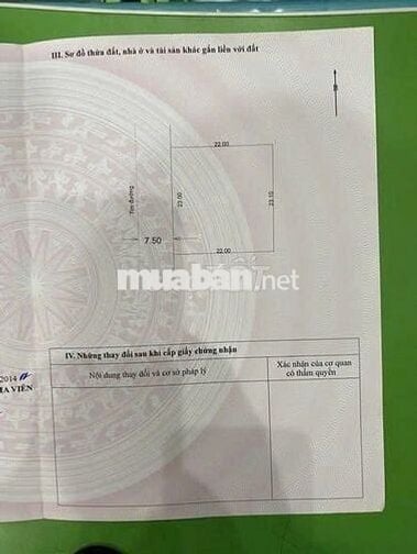 2 LÔ ĐẤT ỐP LƯNG VÀO NHAU Xóm 5,xã Gia Sinh,huyện Gia Viễn,NINH BÌNH