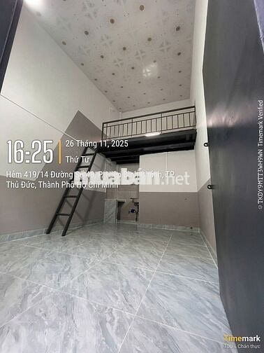 Phòng mới vừa xây xong, Ngay đường Phạm Văn Đồng, gần Gigamall Thủ Đức