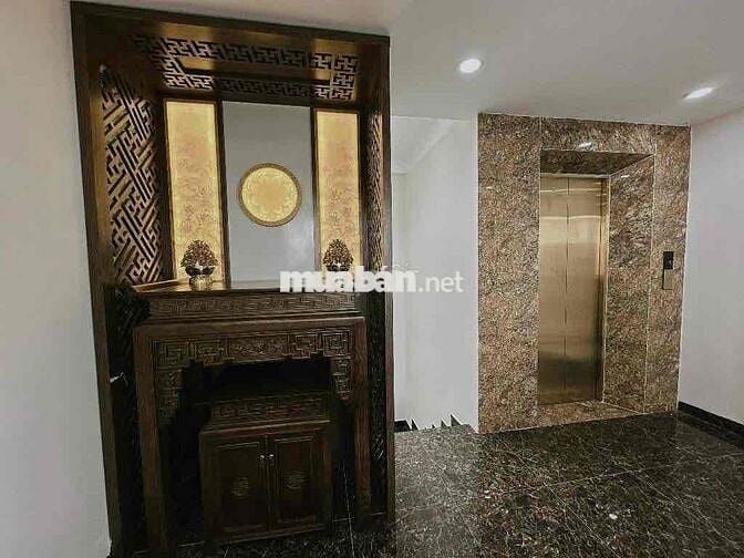 ĐÀM QUANG TRUNG- 6 TẦNG THANG MÁY GARA OTO- FULL NỘI THẤT