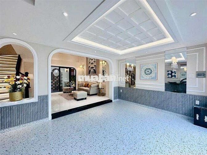 NHÀ MỚI ĐẸP TO NHƯ BIỆT THỰ , HẺM ÔTÔ ĐỖ CỬA . DƯỚI 7 TỶ - QUANG TRUNG