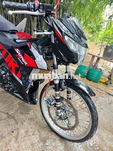 Suzuki Satria 150 Kiểng Đỏ đen bóng