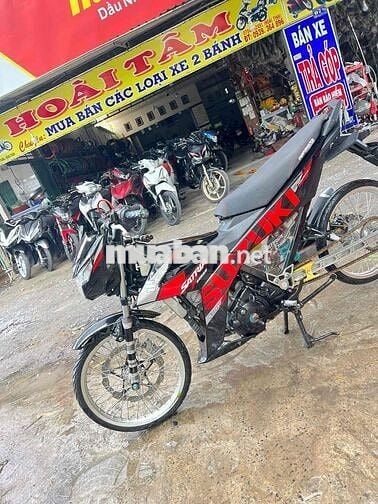 Suzuki Satria 150 Kiểng Đỏ đen bóng