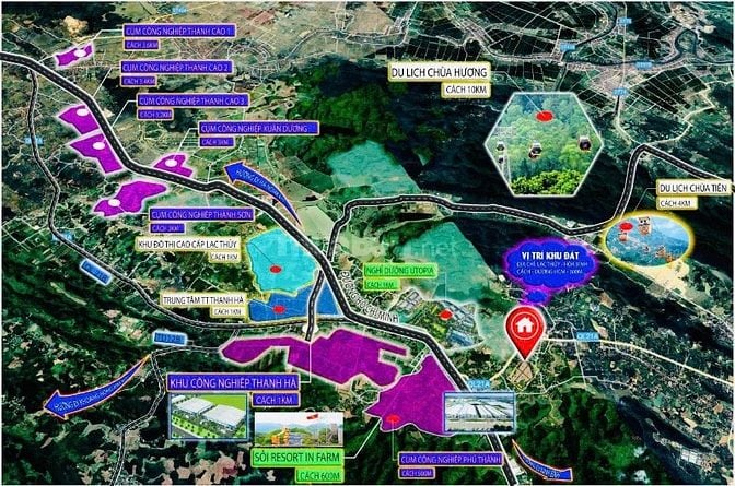 🔥 “Đất Giá Rẻ Sát KCN – Cơ Hội Đầu Tư Tại Lạc Thuỷ, Hoà Bình