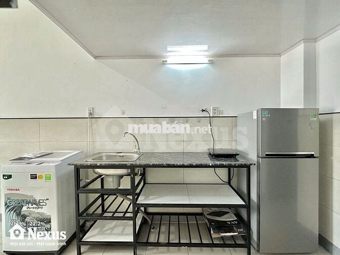 Cho Thuê Phòng 35m2 full NT gần Cầu Tân Thuận, EcoGreen, Chợ Tân Mỹ