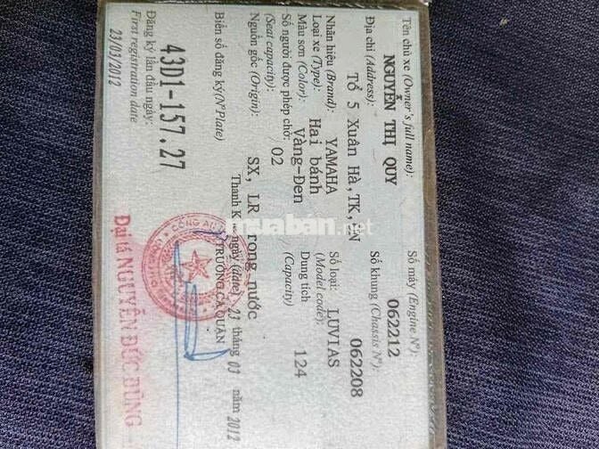 Yamaha Luvias GTX Trắng