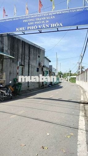 Đất đẹp Dt: khủng 4mx31m. 1/ Hà huy giáp, MT Thạnh xuân 47.