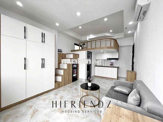 DUPLEX BAN CÔNG FULL NỘI THẤT CAO CẤP NGAY GẦN NGÃ TƯ BỐN XÃ