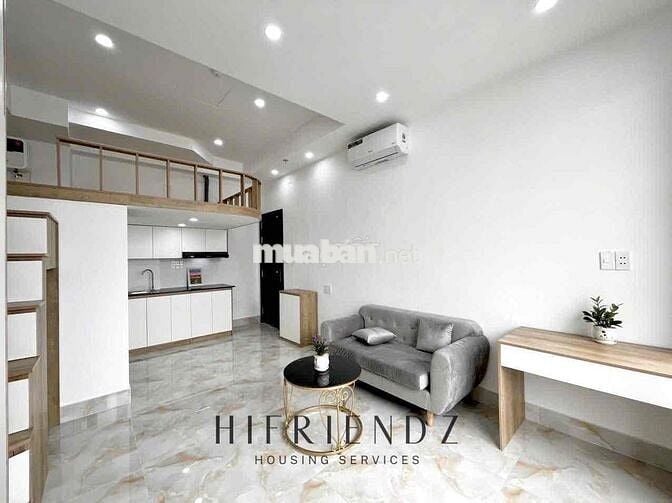 DUPLEX BAN CÔNG FULL NỘI THẤT CAO CẤP NGAY GẦN NGÃ TƯ BỐN XÃ