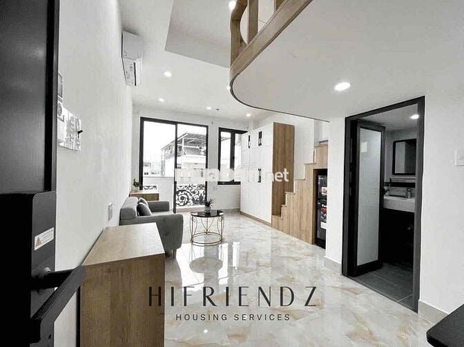 DUPLEX BAN CÔNG FULL NỘI THẤT CAO CẤP NGAY GẦN NGÃ TƯ BỐN XÃ