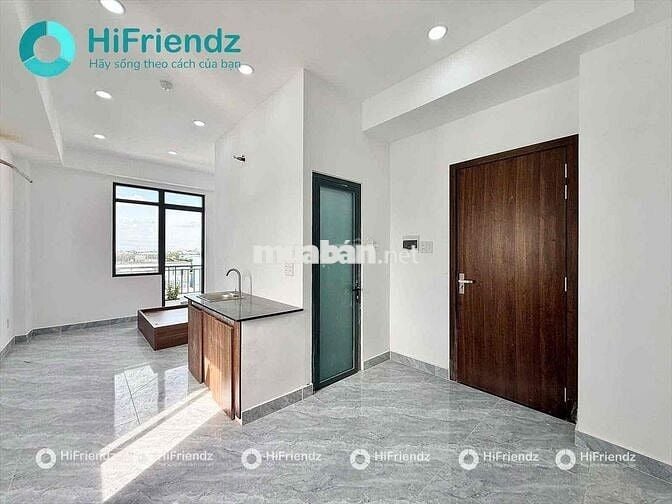 CHO THUÊ 1 PHÒNG NGỦ TÁCH BẾP BAN CÔNG NGAY VƯỜN LÀI CÁCH ĐH NTTU 300M