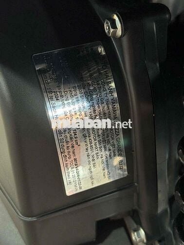 Yamaha Grande 2024 Đen nhám 1858 km