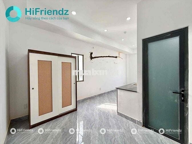 CHO THUÊ 1 PHÒNG NGỦ TÁCH BẾP BAN CÔNG NGAY VƯỜN LÀI CÁCH ĐH NTTU 300M