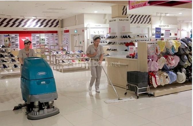 Tuyển Gấp 2 chị Tạp Vụ làm tại Siêu Thị Coop.mart Tp.HCM. Đi Làm Ngay