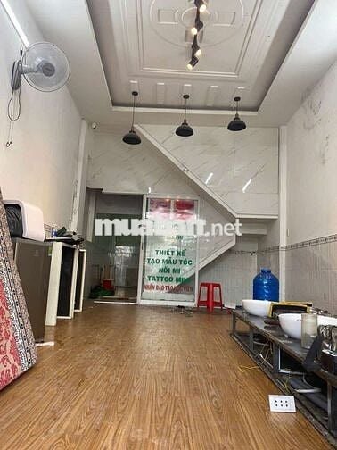 Nhà mặt tiền đường lớn trệt lầu 4*14; 3pn tiện kinh doanh