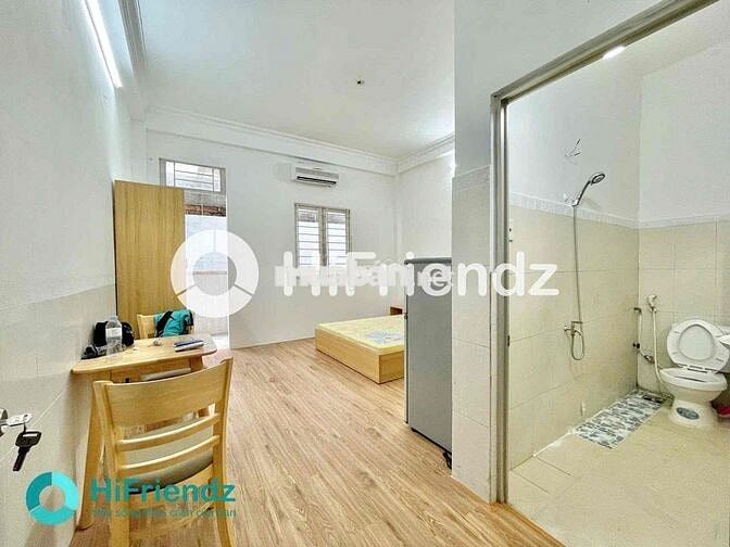 THUÊ STUDIO 29M2 CÓ SÂN SAU SIÊU THOÁNG MÁT FULL NỘI THẤT NGAY QUẬN 8