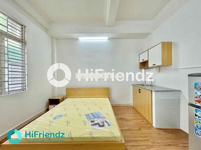 THUÊ STUDIO 29M2 CÓ SÂN SAU SIÊU THOÁNG MÁT FULL NỘI THẤT NGAY QUẬN 8