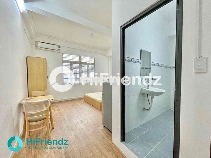 THUÊ STUDIO 29M2 CÓ SÂN SAU SIÊU THOÁNG MÁT FULL NỘI THẤT NGAY QUẬN 8