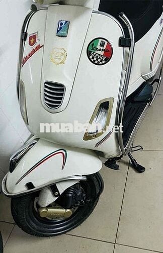 Vespa 2015- 3Vie Trắng,biển số đẹp 9 nút