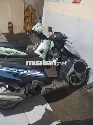 Honda Click Play 2008 Xanh dương