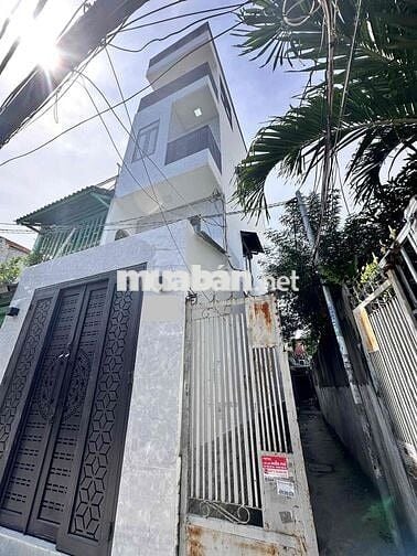 NHÀ LÔ GÓC 4 TẦNG – XE HƠI TẬN CỬA – HOÀI THANH – PHƯỜNG 14-QUẬN 8