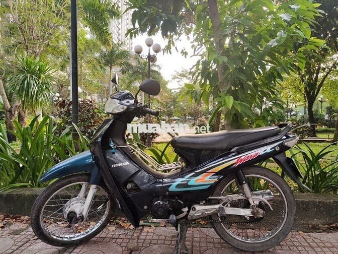 Wave nhỏ lốc đen, chữ cong, tem 2 phẩy rin