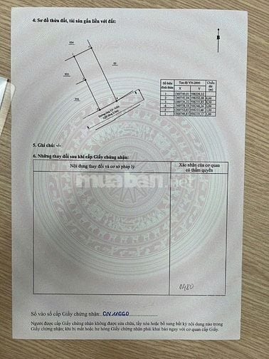 Bán nhanh lô đất Đắc Lộc - Vĩnh Phương - Nha Trang