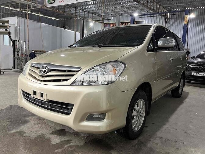 Toyota Innova G 2009 Vàng cát 188.000km