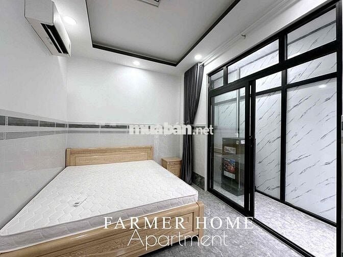 ✅Căn hộ tách bếp ban công 35m2 Full nội thất Công viên Lê Văn Tám