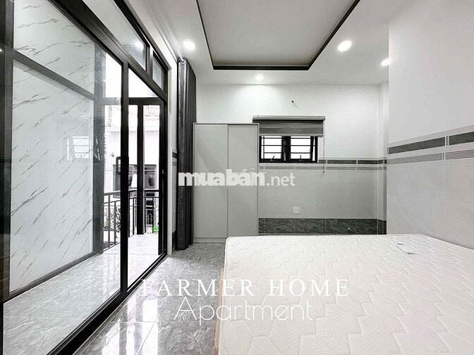 ✅Căn hộ tách bếp ban công 35m2 Full nội thất Công viên Lê Văn Tám