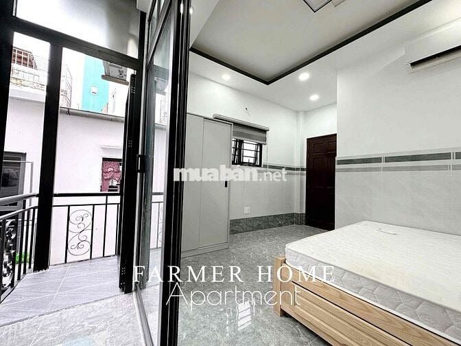 ✅Căn hộ tách bếp ban công 35m2 Full nội thất Công viên Lê Văn Tám