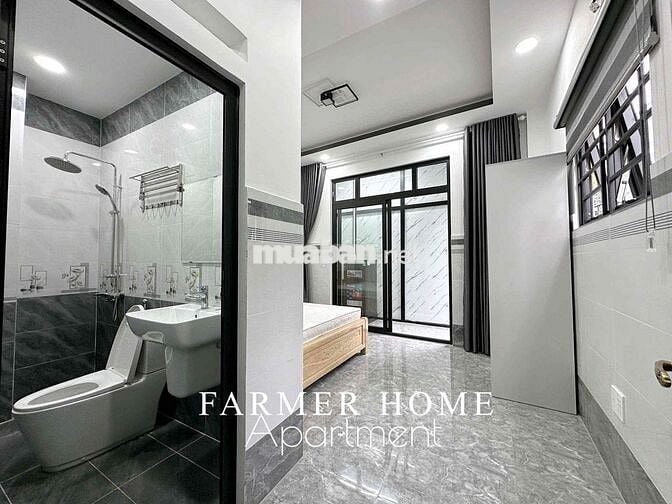 ✅Căn hộ tách bếp ban công 35m2 Full nội thất Công viên Lê Văn Tám